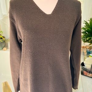 Gorgeous Brown Tunic Sweater